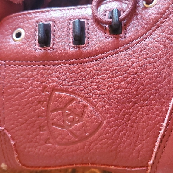 Ariat Heritage Lacer Boot Sz. 5.5 Combat Lace Up Ankle Western Cowboy Casual - Picture 2 of 10